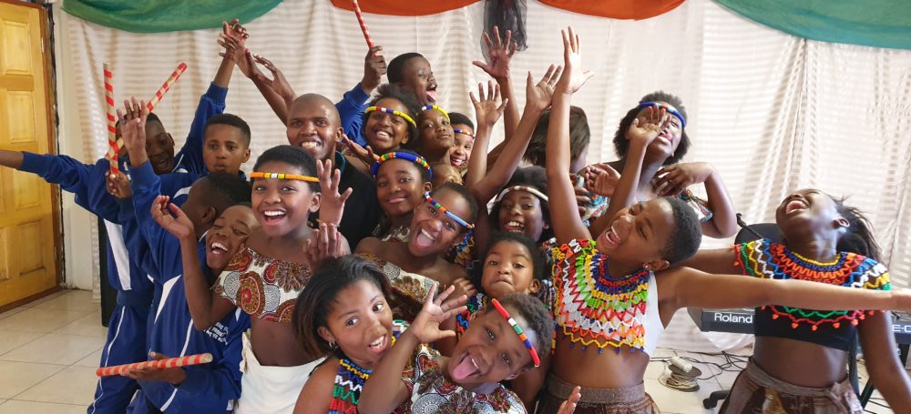 supporting girls education in South Africa