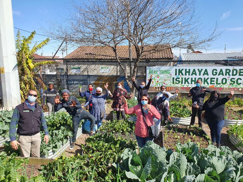 Sustainable food gardens for Hanover Park